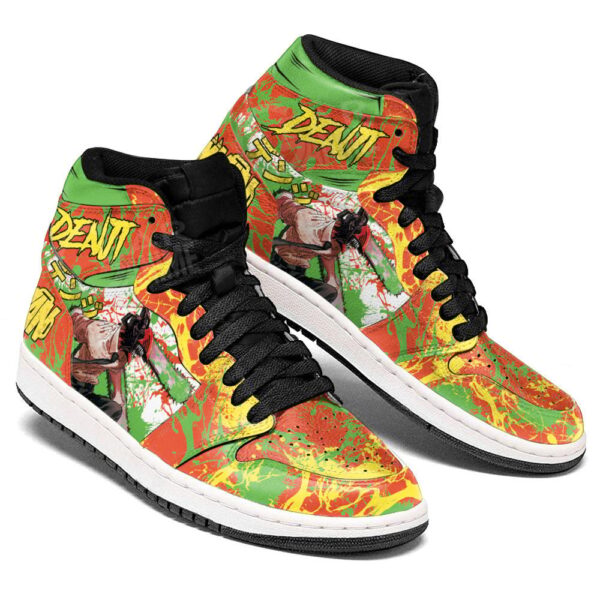 Baskets montantes Air Jordan Denji – Chaussures montantes Chainsaw Man – Image 3