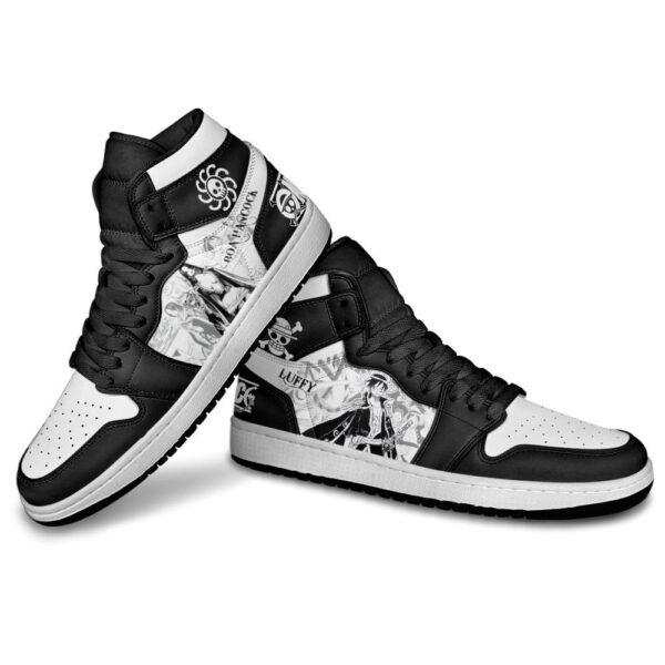 Baskets montantes Air Jordan Boa Hancock et Luffy – Chaussures montantes One Piece – Image 3