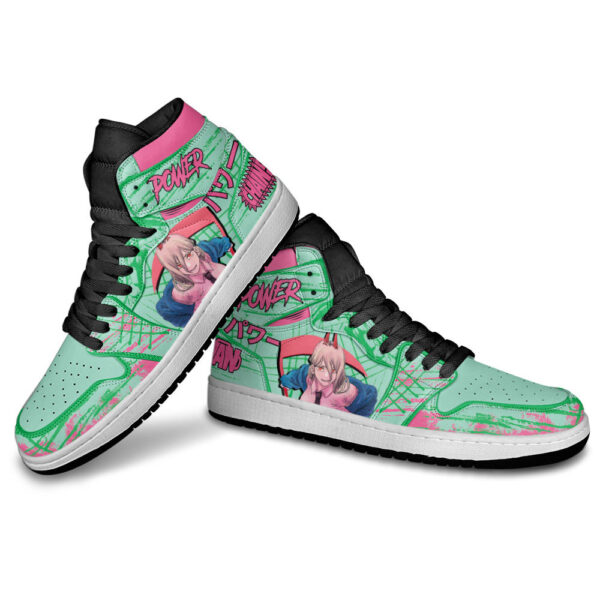 Baskets montantes Air Jordan Power – Chaussures montantes Chainsaw Man – Image 3