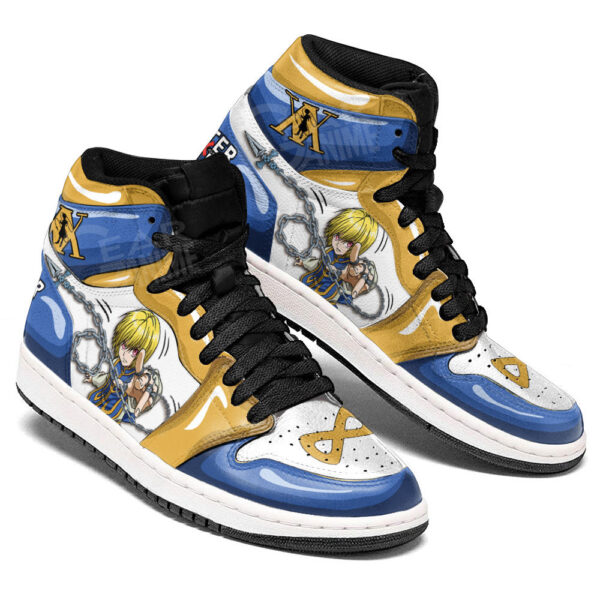 Baskets montantes Air Jordan Kurapika – Chaussures montantes Hunter x Hunter – Image 4