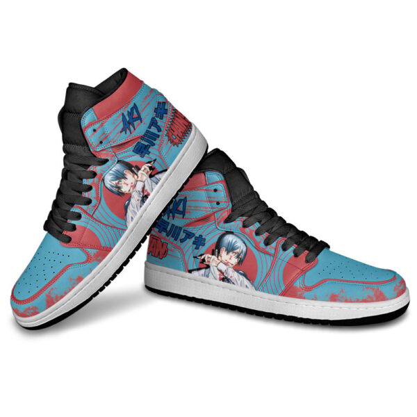 Baskets montantes Air Jordan Aki Hayakawa – Chaussures montantes Chainsaw Man – Image 3