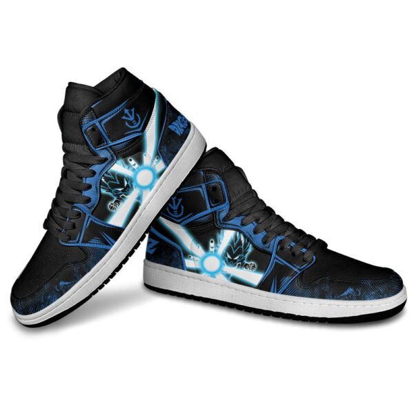 Baskets montantes Air Jordan Vegeta Blue – Chaussures montantes Dragon Ball – Image 3