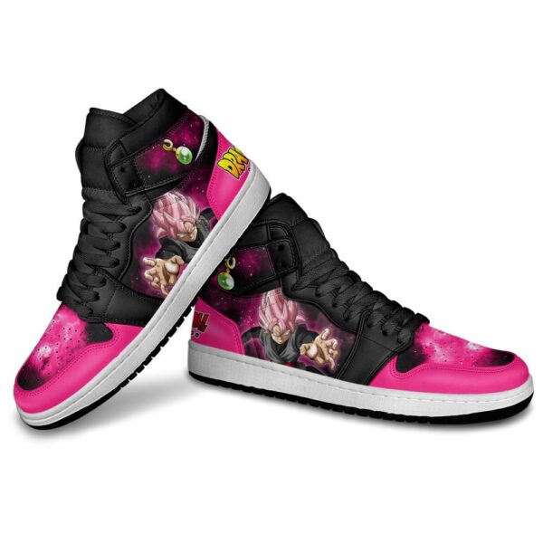 Baskets montantes Air Jordan Goku Black Rose – Chaussures montantes Dragon Ball – Image 3