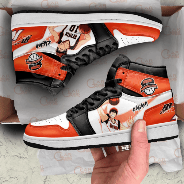 Baskets montantes Air Jordan Taiga Kagami – Chaussures montantes Kuroko no Basket – Image 4