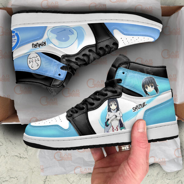 Baskets montantes Air Jordan Rimuru Tempest et Shizue Izawa – Chaussures montantes Moi, quand je me réincarne en Slime – Image 4