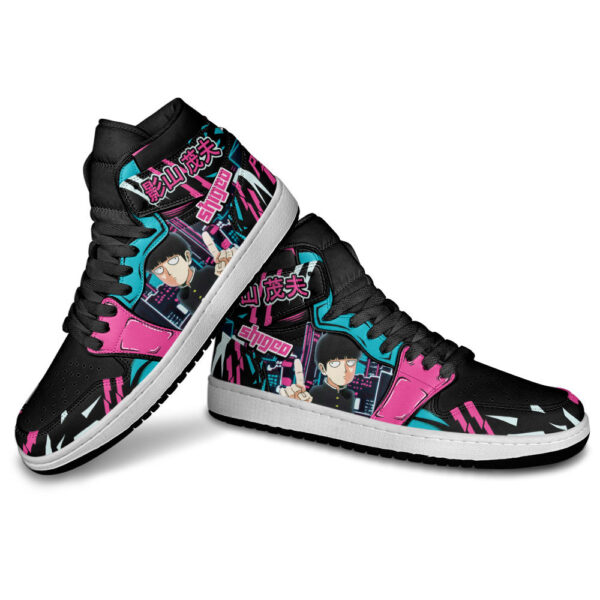 Baskets montantes Air Jordan Shigeo Kageyama – Chaussures montantes Mob Psycho 100 – Image 3
