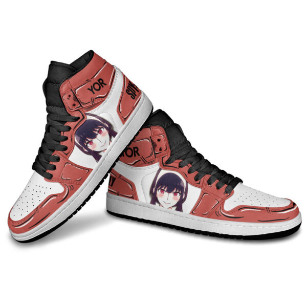 Baskets montantes Air Jordan Yor Forger – Chaussures montantes Spy x Family – Image 2