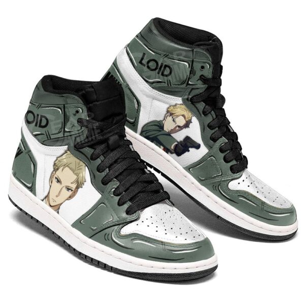 Baskets montantes Air Jordan Loid Forger – Chaussures montantes Spy x Family – Image 3