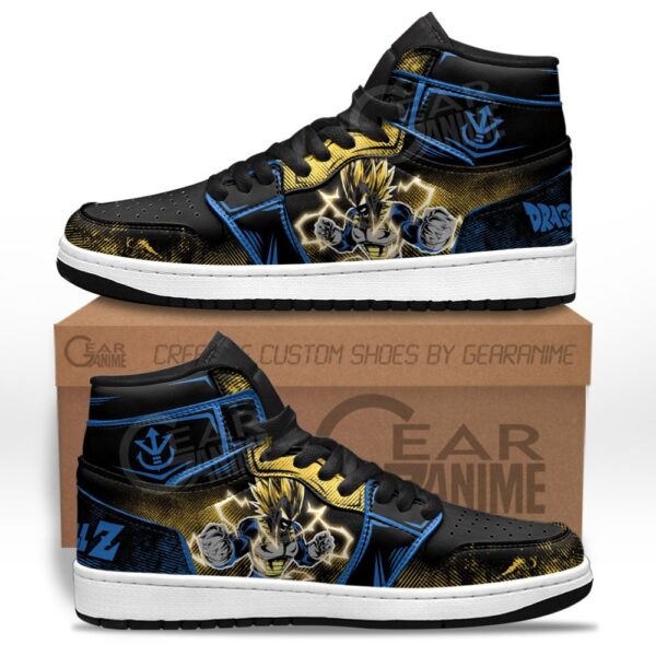 Baskets montantes Air Jordan Vegeta SSJ – Chaussures montantes Dragon Ball – Image 2