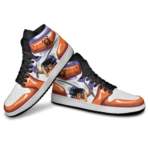 Baskets montantes Air Jordan Kozuki Oden – Chaussures montantes One Piece – Image 3