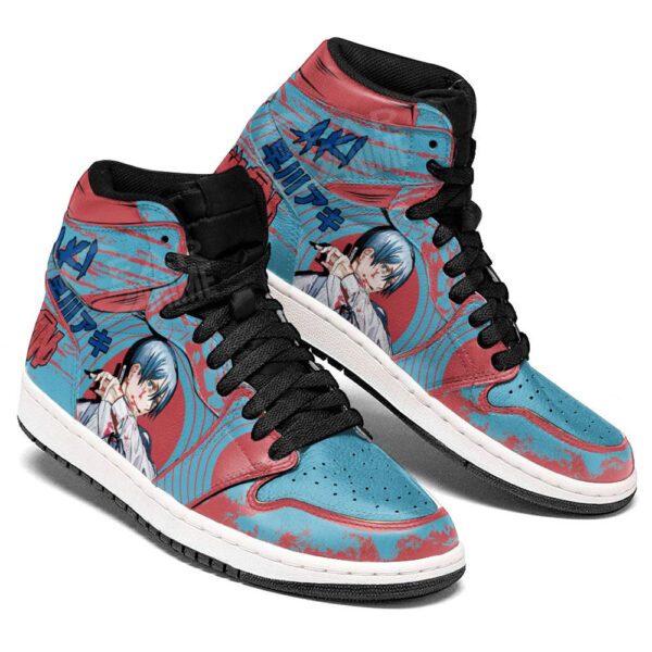 Baskets montantes Air Jordan Aki Hayakawa – Chaussures montantes Chainsaw Man – Image 4