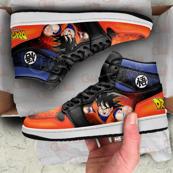 Baskets montantes Air Jordan Goku – Chaussures montantes Dragon Ball – Image 4
