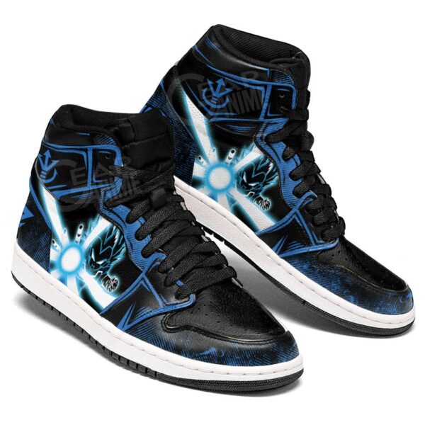 Baskets montantes Air Jordan Vegeta Blue – Chaussures montantes Dragon Ball – Image 4