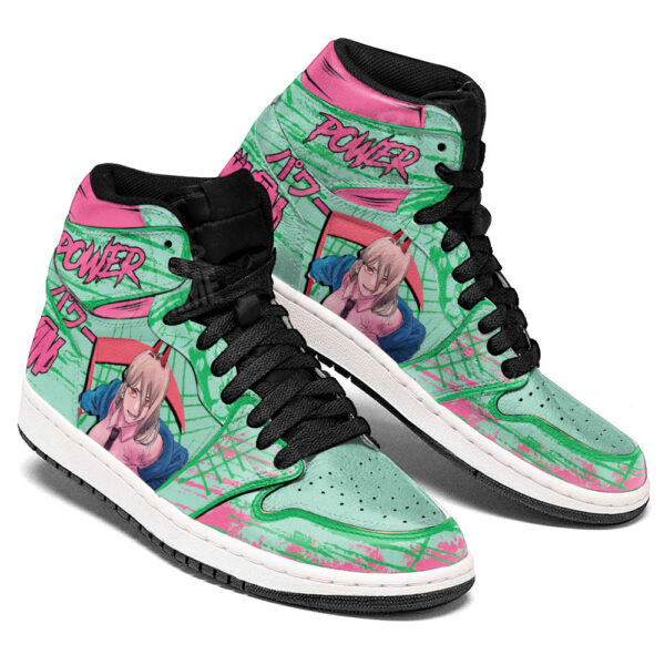 Baskets montantes Air Jordan Power – Chaussures montantes Chainsaw Man – Image 4