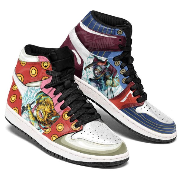 Baskets montantes Air Jordan Inuarashi et Nekomamushi – Chaussures montantes One Piece – Image 3
