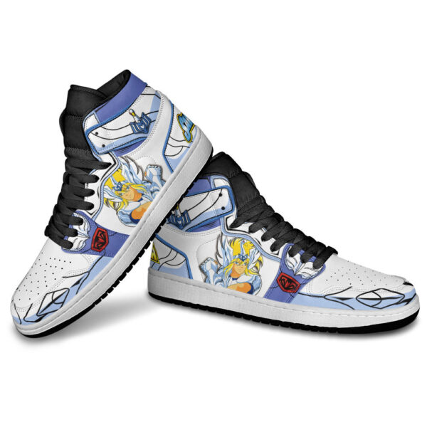 Baskets montantes Air Jordan Hyoga du Cygne – Chaussures montantes Saint Seiya – Image 4