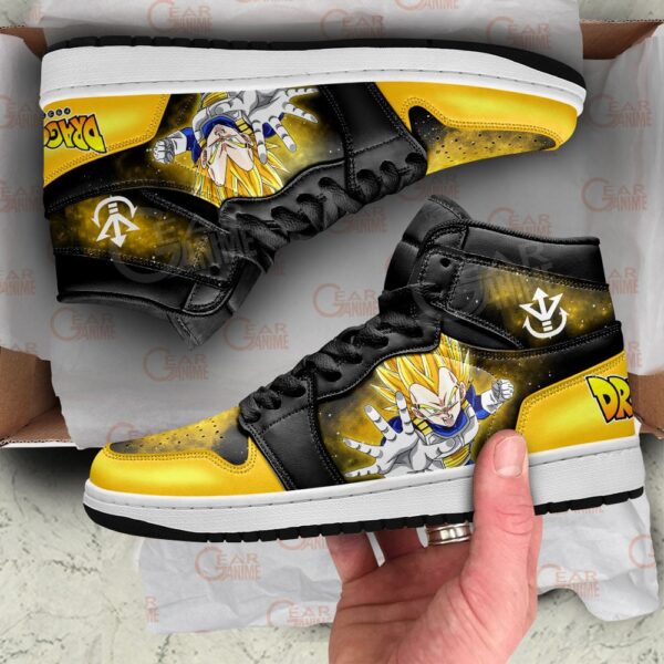 Baskets montantes Air Jordan Vegeta Super Saiyan – Chaussures montantes Dragon Ball – Image 4