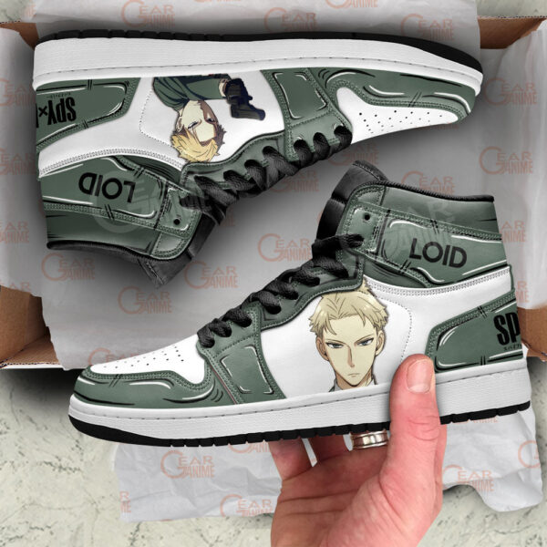 Baskets montantes Air Jordan Loid Forger – Chaussures montantes Spy x Family – Image 4