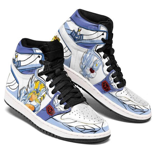 Baskets montantes Air Jordan Hyoga du Cygne – Chaussures montantes Saint Seiya – Image 3