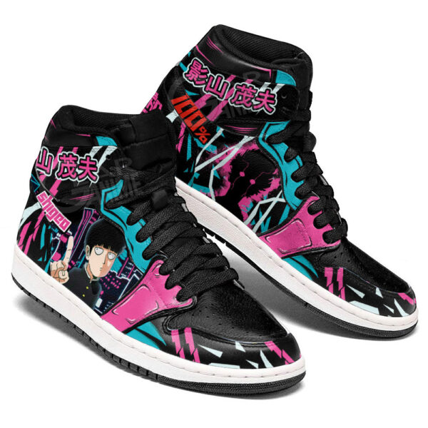 Baskets montantes Air Jordan Shigeo Kageyama – Chaussures montantes Mob Psycho 100 – Image 4