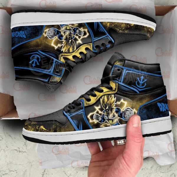 Baskets montantes Air Jordan Vegeta SSJ – Chaussures montantes Dragon Ball – Image 3