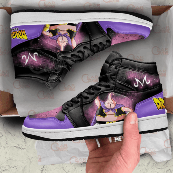 Baskets montantes Air Jordan Majin Boo – Chaussures montantes Dragon Ball – Image 4