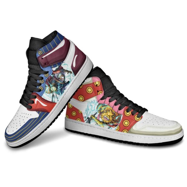 Baskets montantes Air Jordan Inuarashi et Nekomamushi – Chaussures montantes One Piece – Image 4
