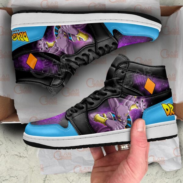 Baskets montantes Air Jordan Beerus – Chaussures montantes Dragon Ball – Image 4