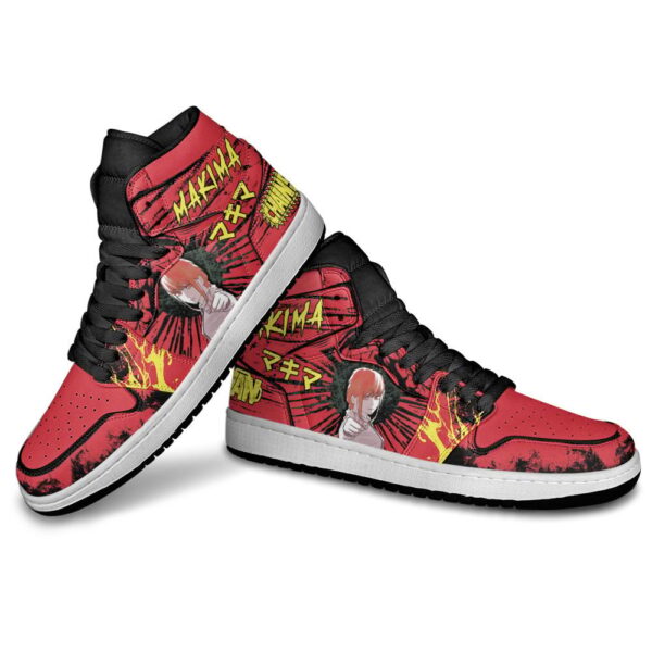 Baskets montantes Air Jordan Makima – Chaussures montantes Chainsaw Man – Image 4