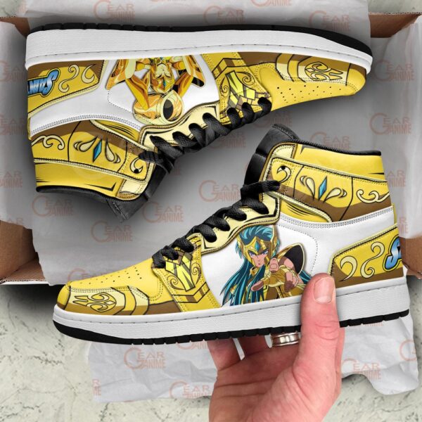 Baskets montantes Air Jordan Aquarius Camus – Chaussures montantes Saint Seiya – Image 2