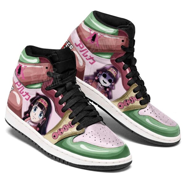 Baskets montantes Air Jordan Alluka Zoldyck – Chaussures montantes Hunter x Hunter – Image 3