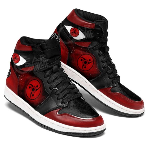 Baskets montantes Air Jordan Fugaku Uchiha (Mangekyô Sharingan) – Chaussures montantes Naruto – Image 2