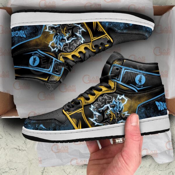 Baskets montantes Air Jordan Gogeta – Chaussures montantes Dragon Ball – Image 2