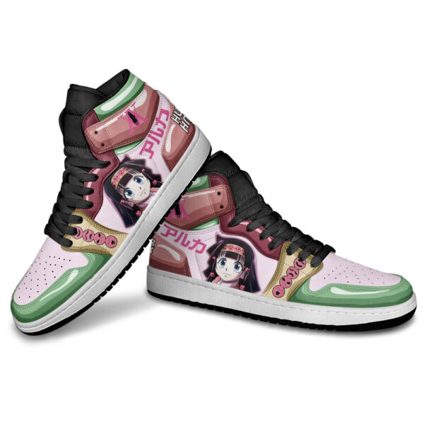 Baskets montantes Air Jordan Alluka Zoldyck – Chaussures montantes Hunter x Hunter – Image 4
