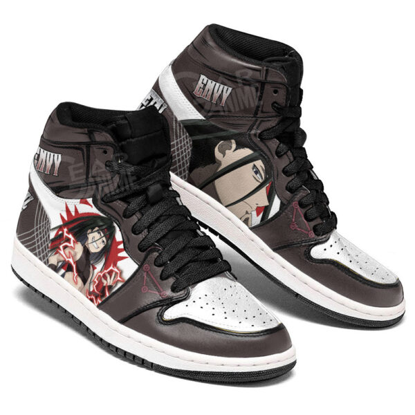 Baskets montantes Air Jordan Envy – Chaussures montantes Fullmetal Alchemist – Image 2