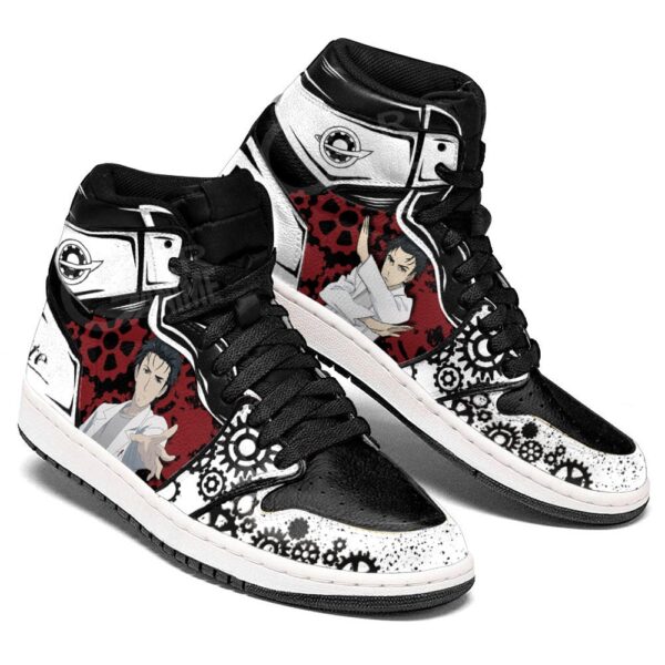 Baskets montantes Air Jordan Okabe Rintarou – Chaussures montantes Steins Gate – Image 3