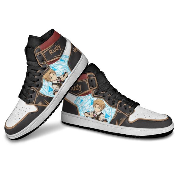 Baskets montantes Air Jordan Rudeus Greyrat – Chaussures montantes Mushoku Tensei – Image 3