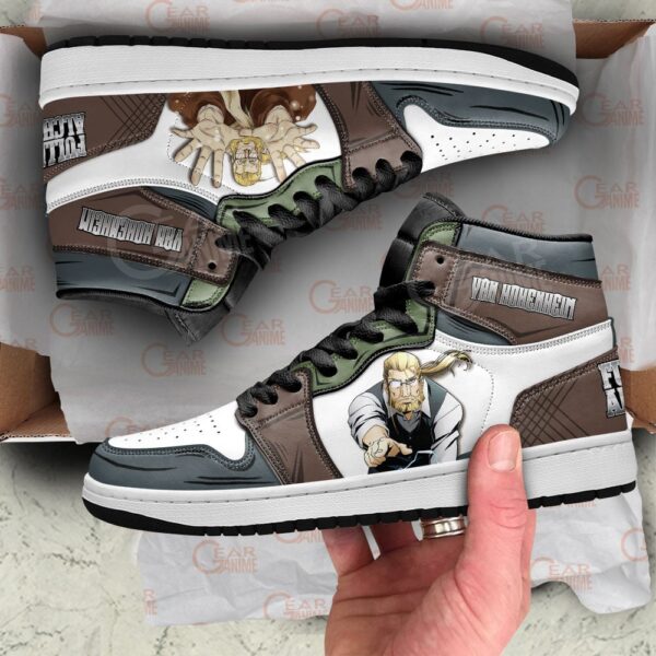 Baskets montantes Air Jordan Van Hohenheim – Chaussures montantes Fullmetal Alchemist – Image 2