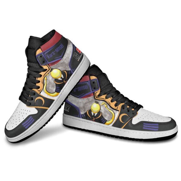 Baskets montantes Air Jordan Koro Sensei – Chaussures montantes Assassination Classroom – Image 3