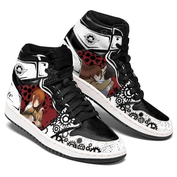 Baskets montantes Air Jordan Okabe Rintarou et Makise Kurisu – Chaussures montantes Steins Gate – Image 3