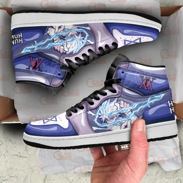 Baskets montantes Air Jordan Killua Godspeed – Chaussures montantes Hunter x Hunter – Image 2