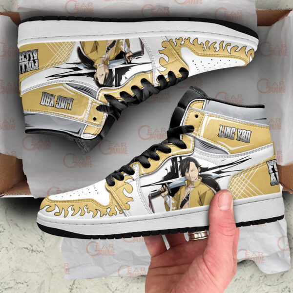 Baskets montantes Air Jordan Ling Yao – Chaussures montantes Fullmetal Alchemist – Image 2