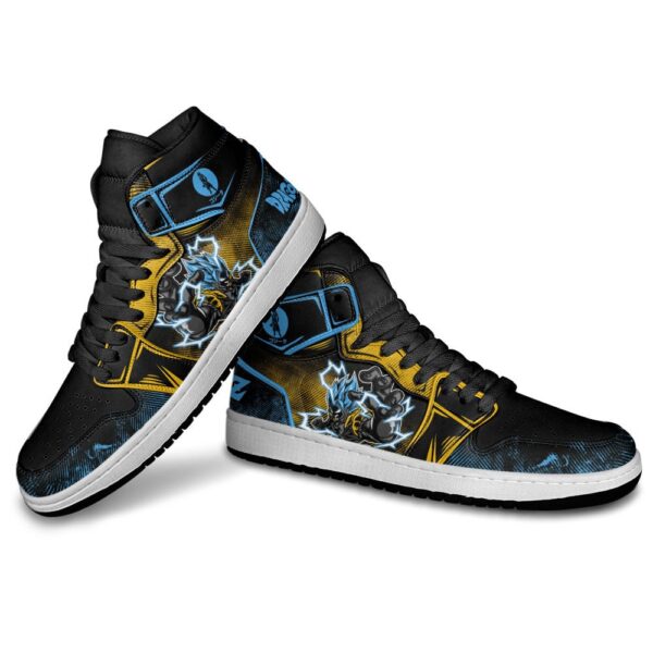 Baskets montantes Air Jordan Gogeta – Chaussures montantes Dragon Ball – Image 4