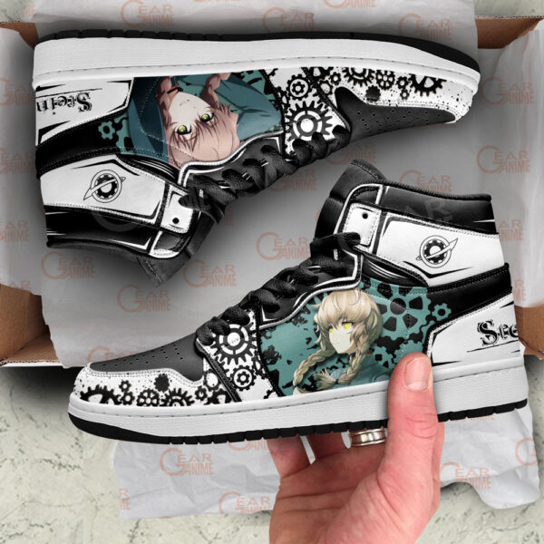 Baskets montantes Air Jordan Amane Suzuha – Chaussures montantes Steins Gate – Image 2