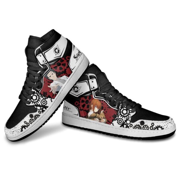 Baskets montantes Air Jordan Okabe Rintarou et Makise Kurisu – Chaussures montantes Steins Gate – Image 4