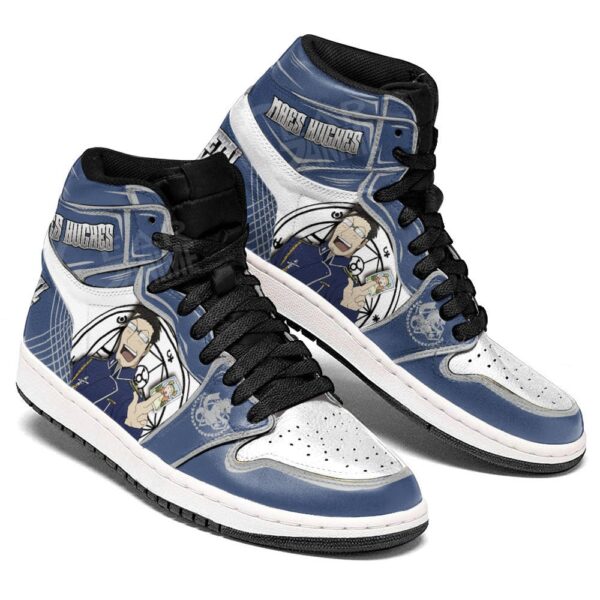 Baskets montantes Air Jordan Maes Hughes – Chaussures montantes Fullmetal Alchemist – Image 3
