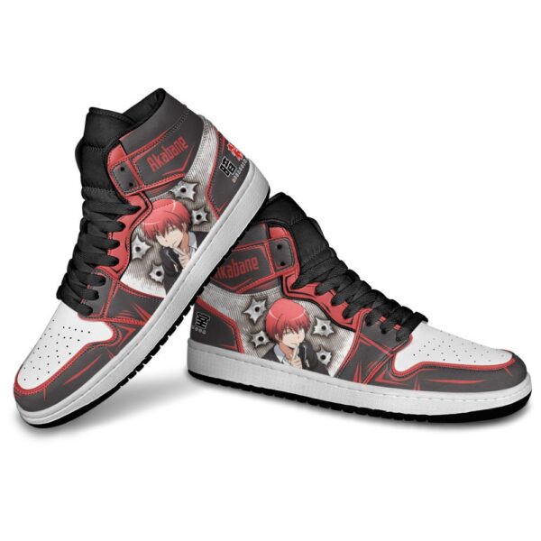 Baskets montantes Air Jordan Karma Akabane – Chaussures montantes Assassination Classroom – Image 4