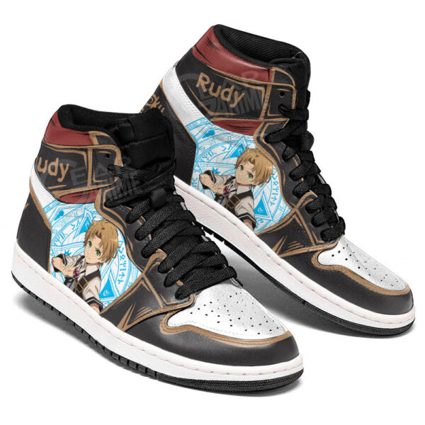Baskets montantes Air Jordan Rudeus Greyrat – Chaussures montantes Mushoku Tensei – Image 4