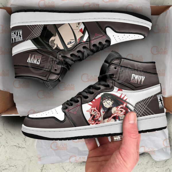 Baskets montantes Air Jordan Envy – Chaussures montantes Fullmetal Alchemist – Image 3