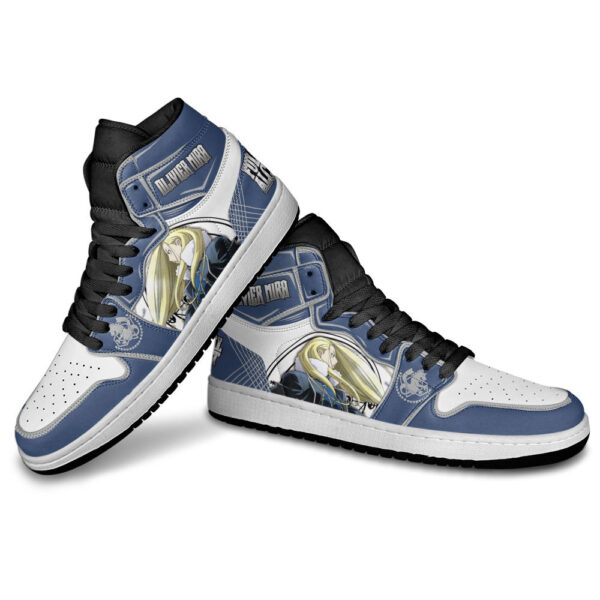 Baskets montantes Air Jordan Olivier Mira Armstrong – Chaussures montantes Fullmetal Alchemist – Image 3
